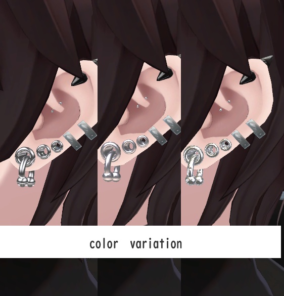 【無料】拡張ピアス【碼希対応】 #BREAK_3D