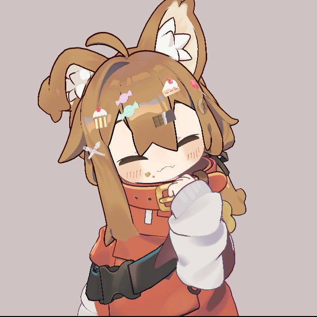 【VRChat】甘党デコラ—【髪飾り】 #BREAK_3D