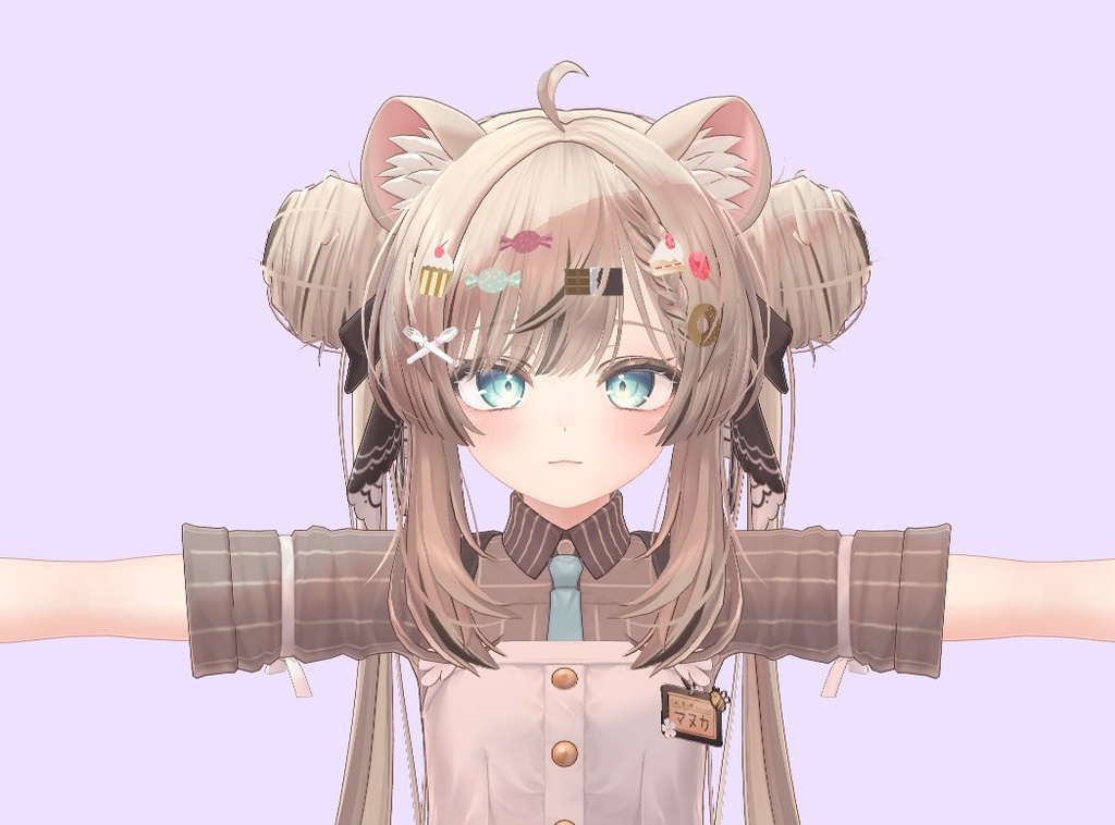 【VRChat】甘党デコラ—【髪飾り】 #BREAK_3D