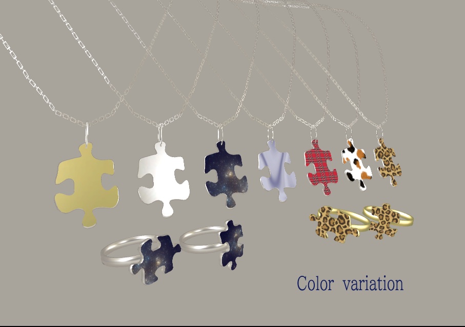 【VRChat想定】Last peace【指輪/ネックレス】 #BREAK_3D