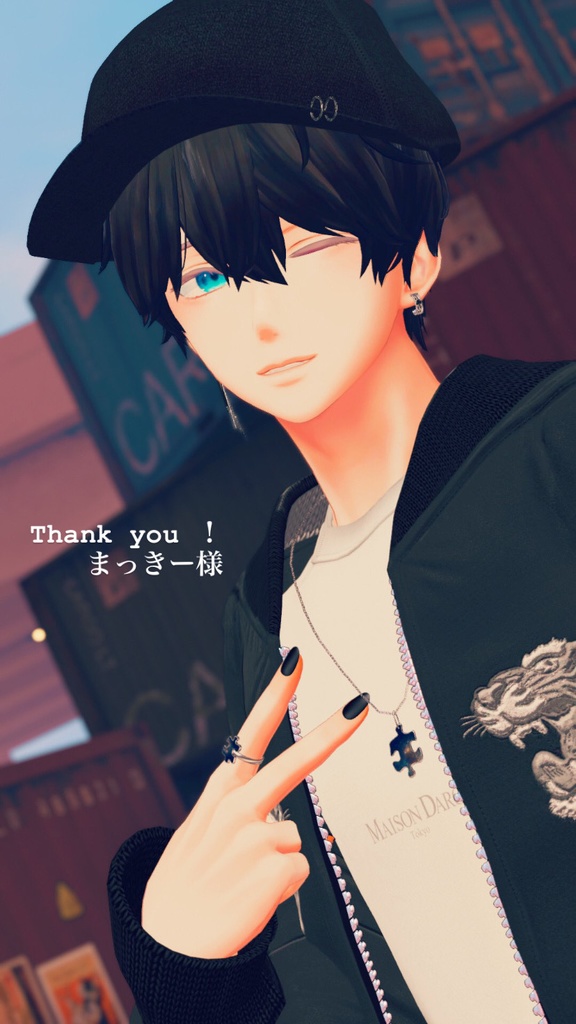 【VRChat想定】Last peace【指輪/ネックレス】 #BREAK_3D