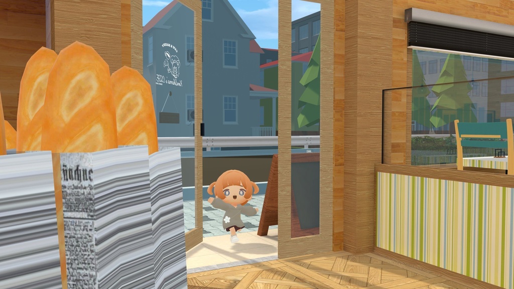 【無料】お花のバッグ【ゆきふすべ/ちまこぞく対応】 #BREAK_3D