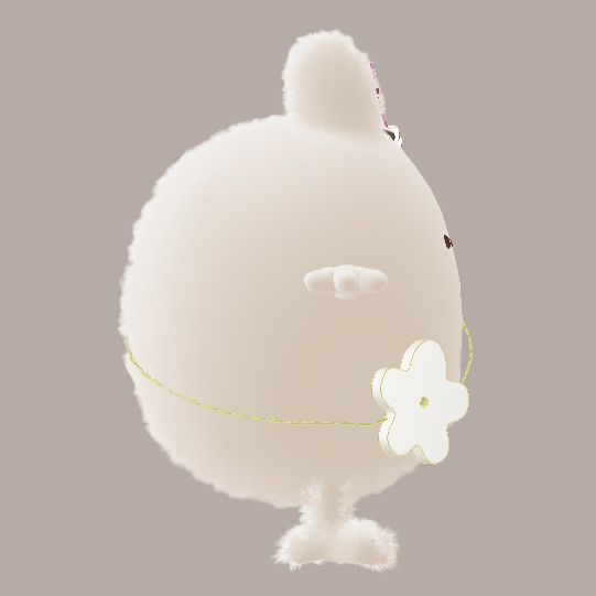 【無料】お花のバッグ【ゆきふすべ/ちまこぞく対応】 #BREAK_3D