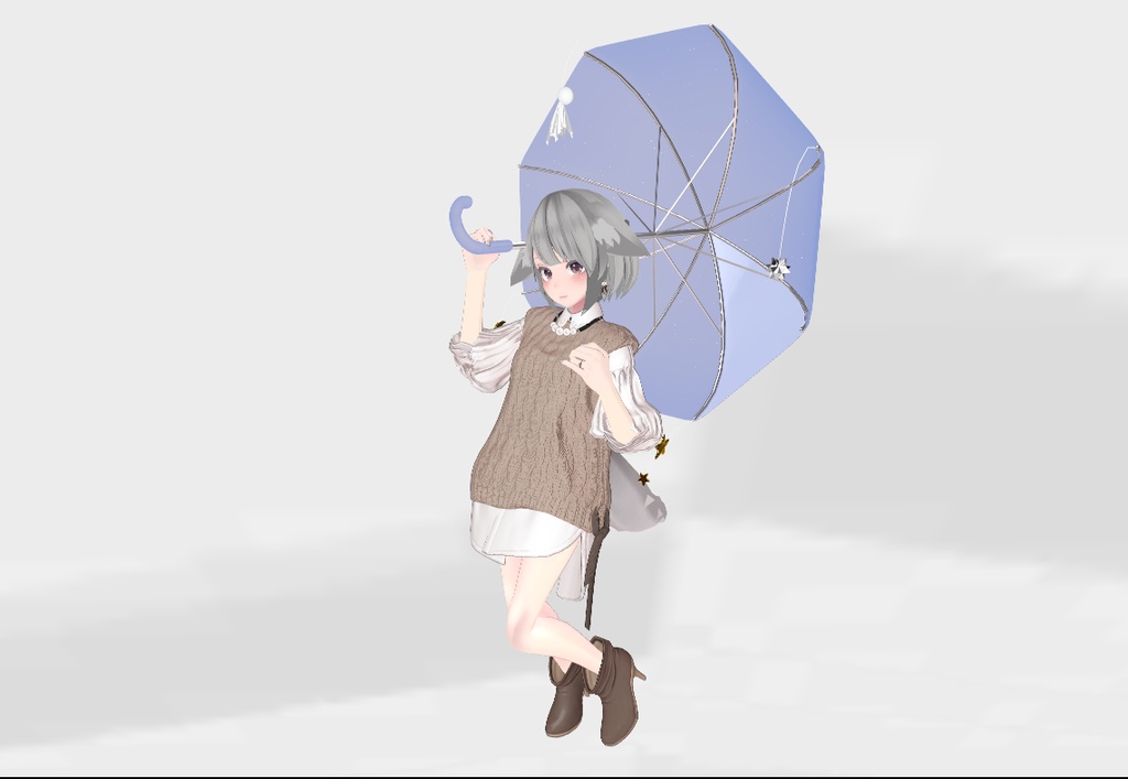 【無料】てるてる傘 #BREAK_3D【VRChat】