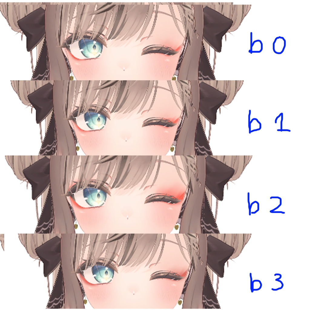 【一部無料】チャイナアイメイク【マヌカ対応】#BREAK_3D