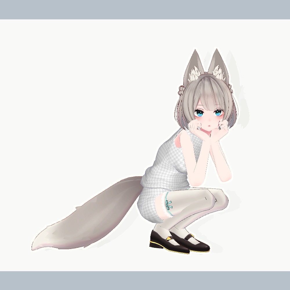 【VRChat】Simple summer dress【京狐・沙猫・マヌカ対応】#BREAK_3D