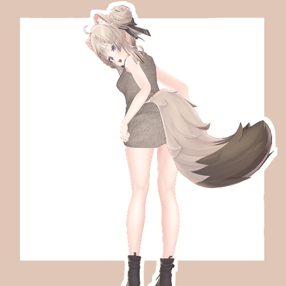 【VRChat】Simple summer dress【京狐・沙猫・マヌカ対応】#BREAK_3D