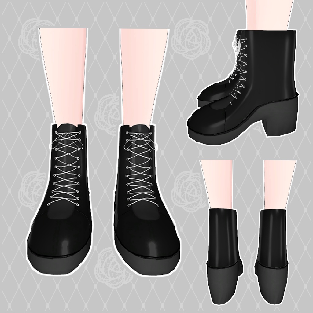 【VRChat】Whitchi walking【京狐/沙猫/シフォン対応】#BREAK_3D