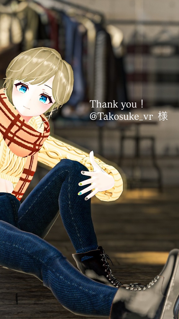 【Vrchat】HANEYASUME【京狐・沙猫対応(共通素体)】 #BREAK_3D