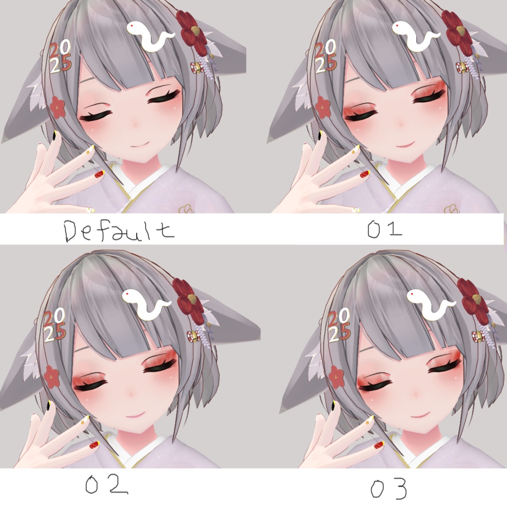 【VRChat】紅狐【京狐ちゃんメイクテスクチャ】#BREAK_3D