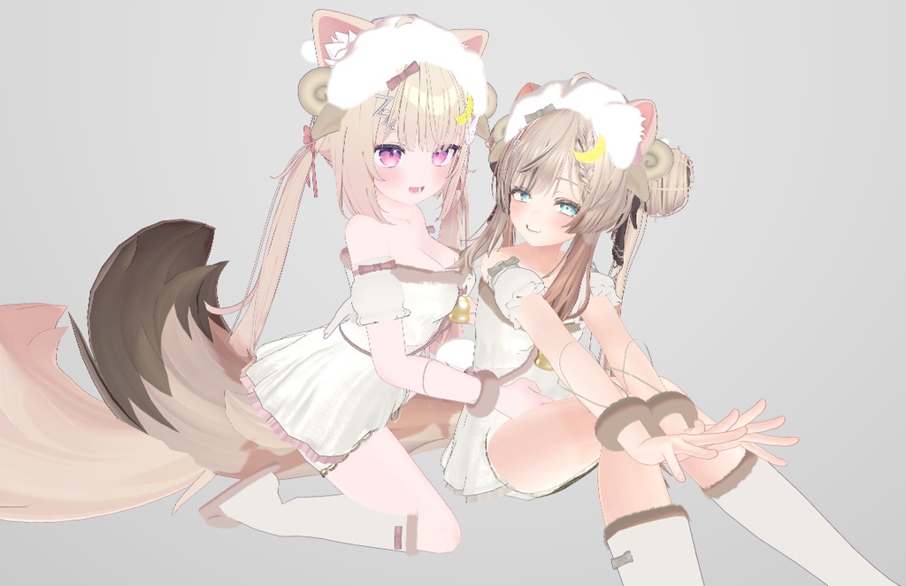 【VRChat】Milky Merry 【京狐・沙猫・シフォン・マヌカ・まめひなた・キプフェル・しらつめ対応】l #BREAK_3D