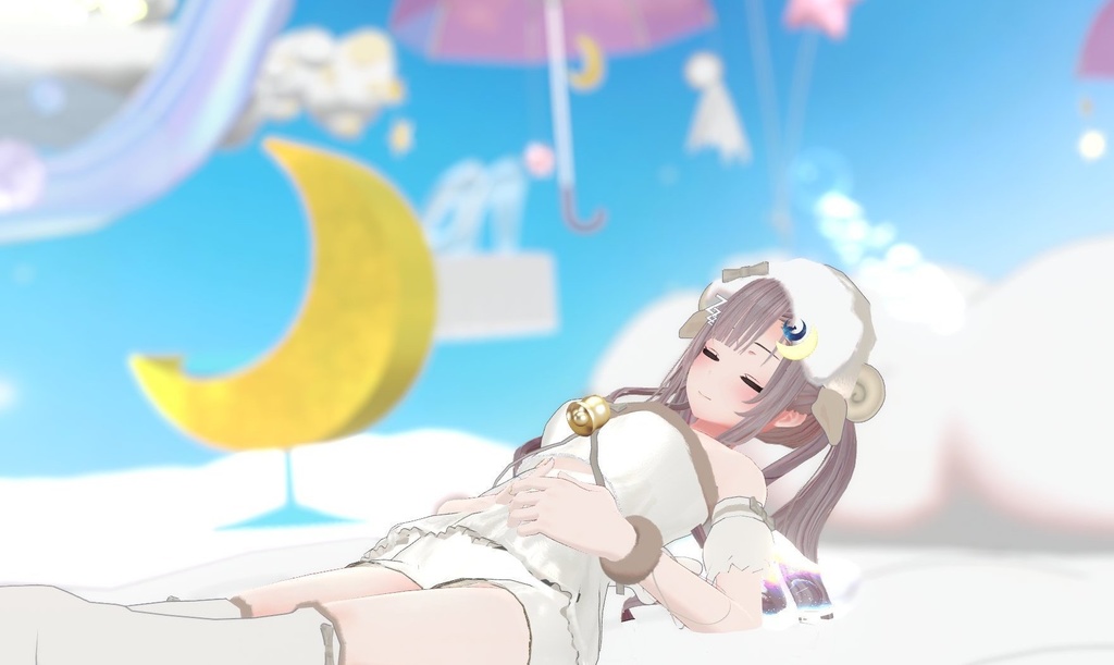 【VRChat】Milky Merry 【京狐・沙猫・シフォン・マヌカ・まめひなた・キプフェル・しらつめ対応】l #BREAK_3D