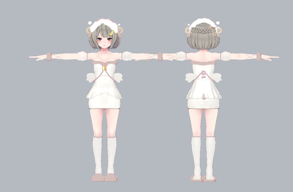 【VRChat】Milky Merry 【京狐・沙猫・シフォン・マヌカ・まめひなた・キプフェル・しらつめ対応】l #BREAK_3D