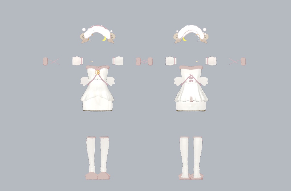 【VRChat】Milky Merry 【京狐・沙猫・シフォン・マヌカ・まめひなた・キプフェル・しらつめ対応】l #BREAK_3D