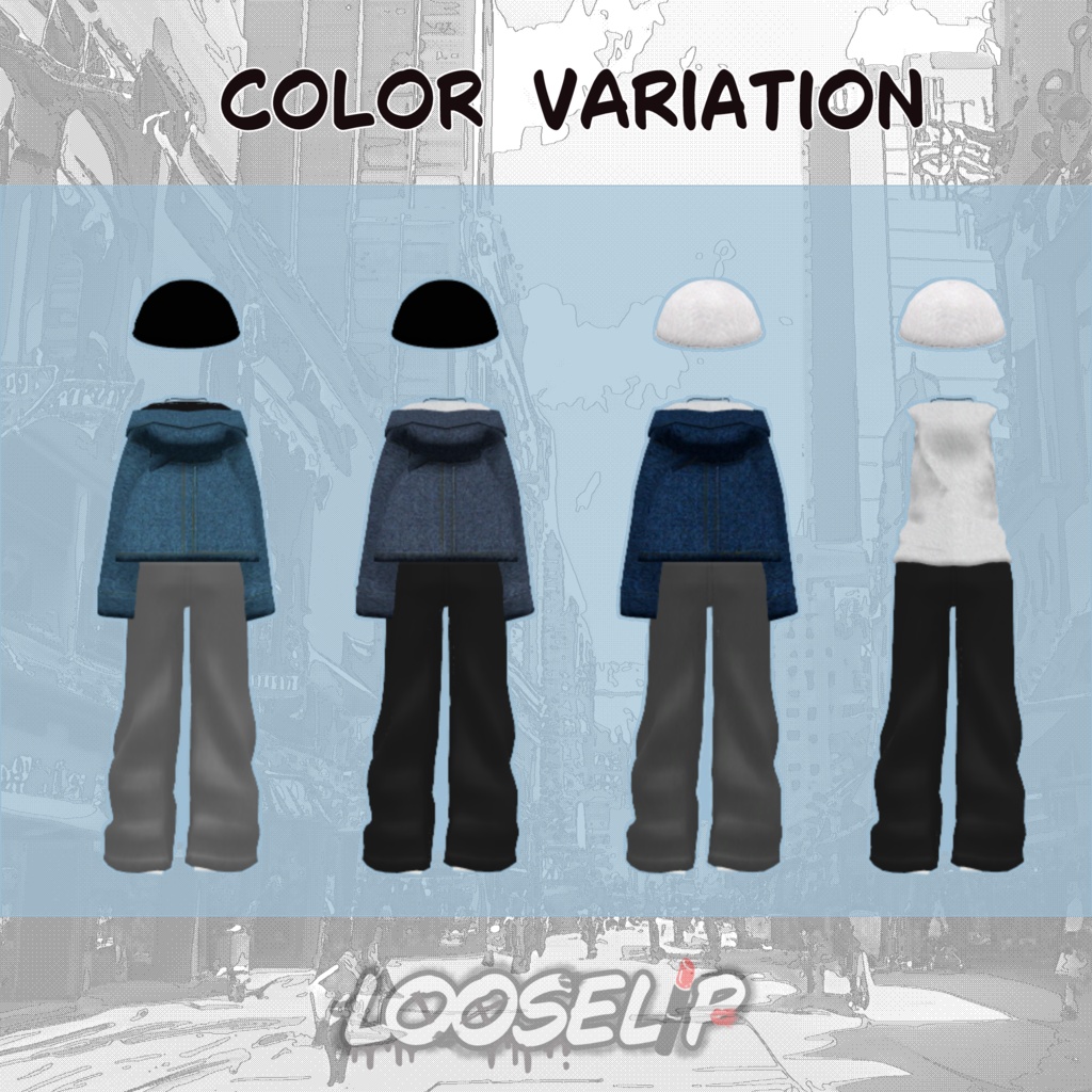 【VRChat】Loose Lip【京狐・沙猫対応】#BREAK_3D