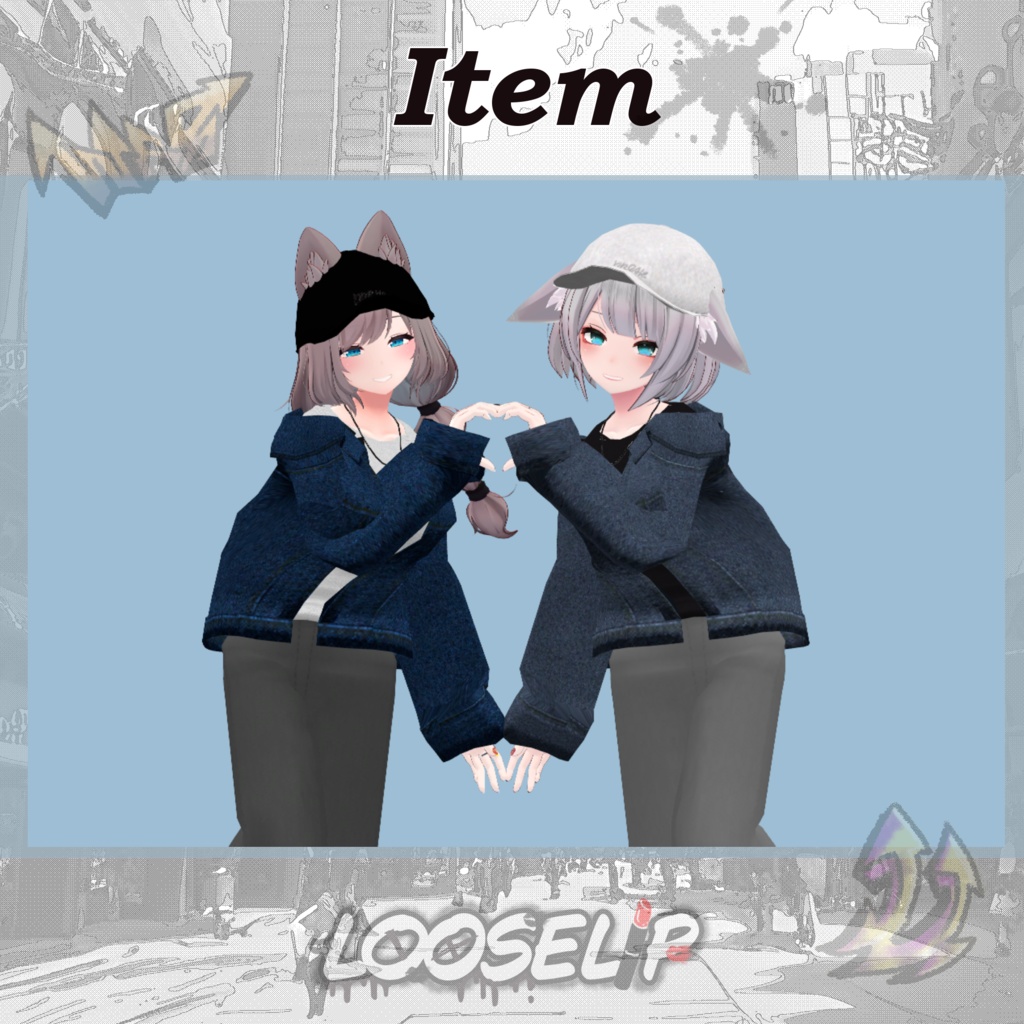 【VRChat】Loose Lip【京狐・沙猫対応】#BREAK_3D