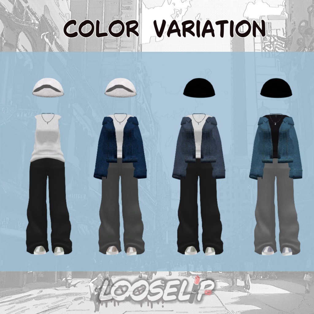 【VRChat】Loose Lip【京狐・沙猫対応】#BREAK_3D