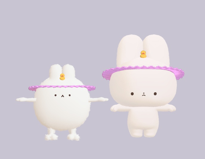 【VRChat】お風呂セット for ゆきふすべ/わたこめこ #BREAK_3D