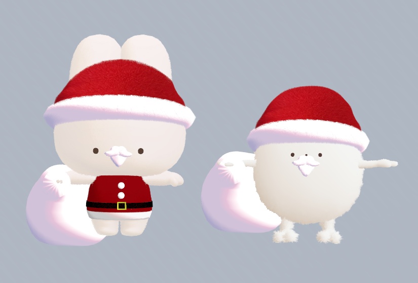 【無料配布】サンタセット for ゆきふすべ #BREAK_3D【VRChat】