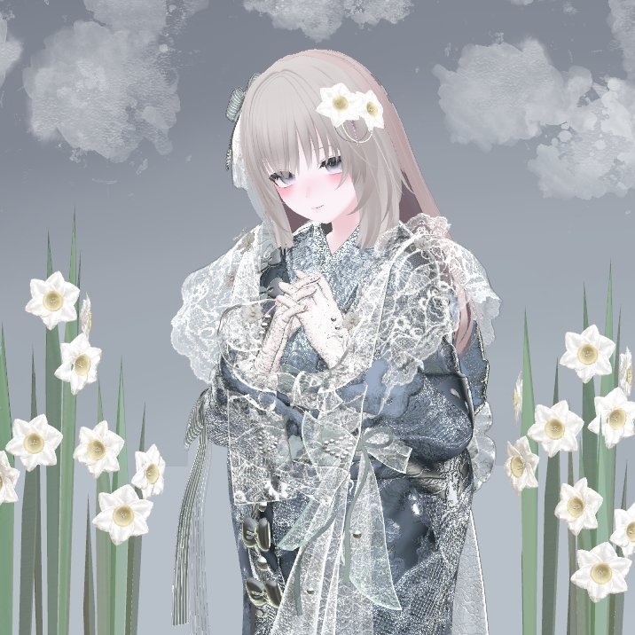 【VRChat】Egotism³ 【髪飾り】#BREAK_3D