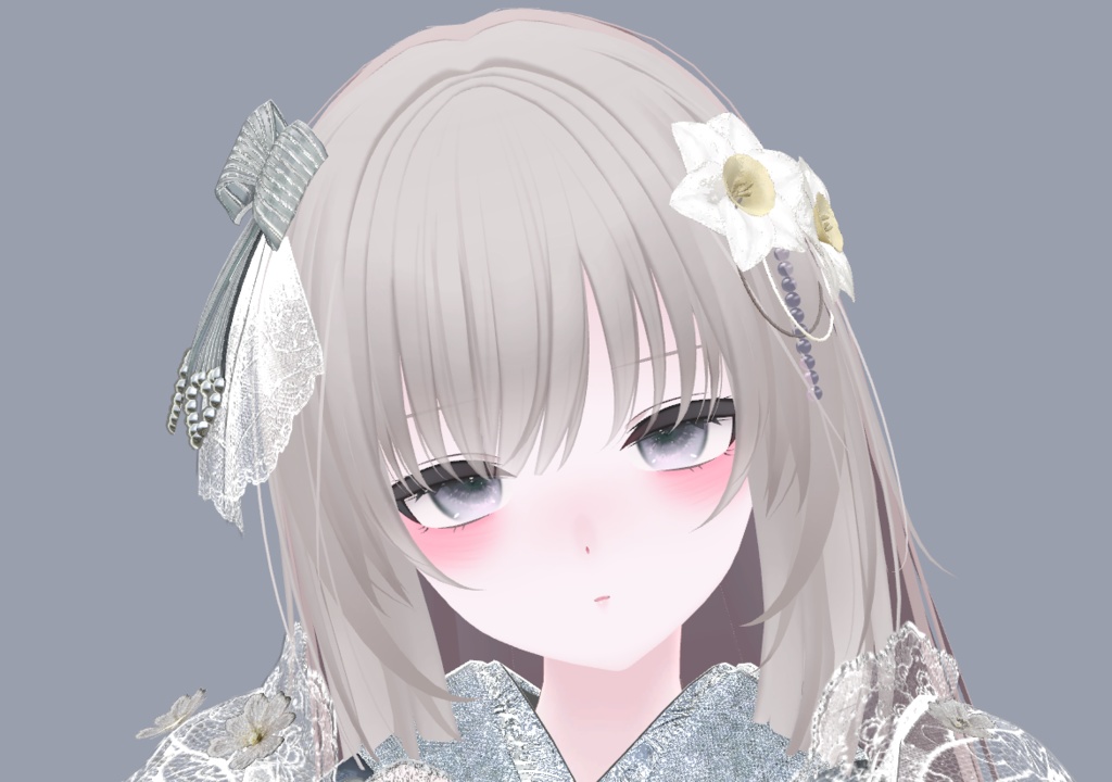 【VRChat】Egotism³ 【髪飾り】#BREAK_3D