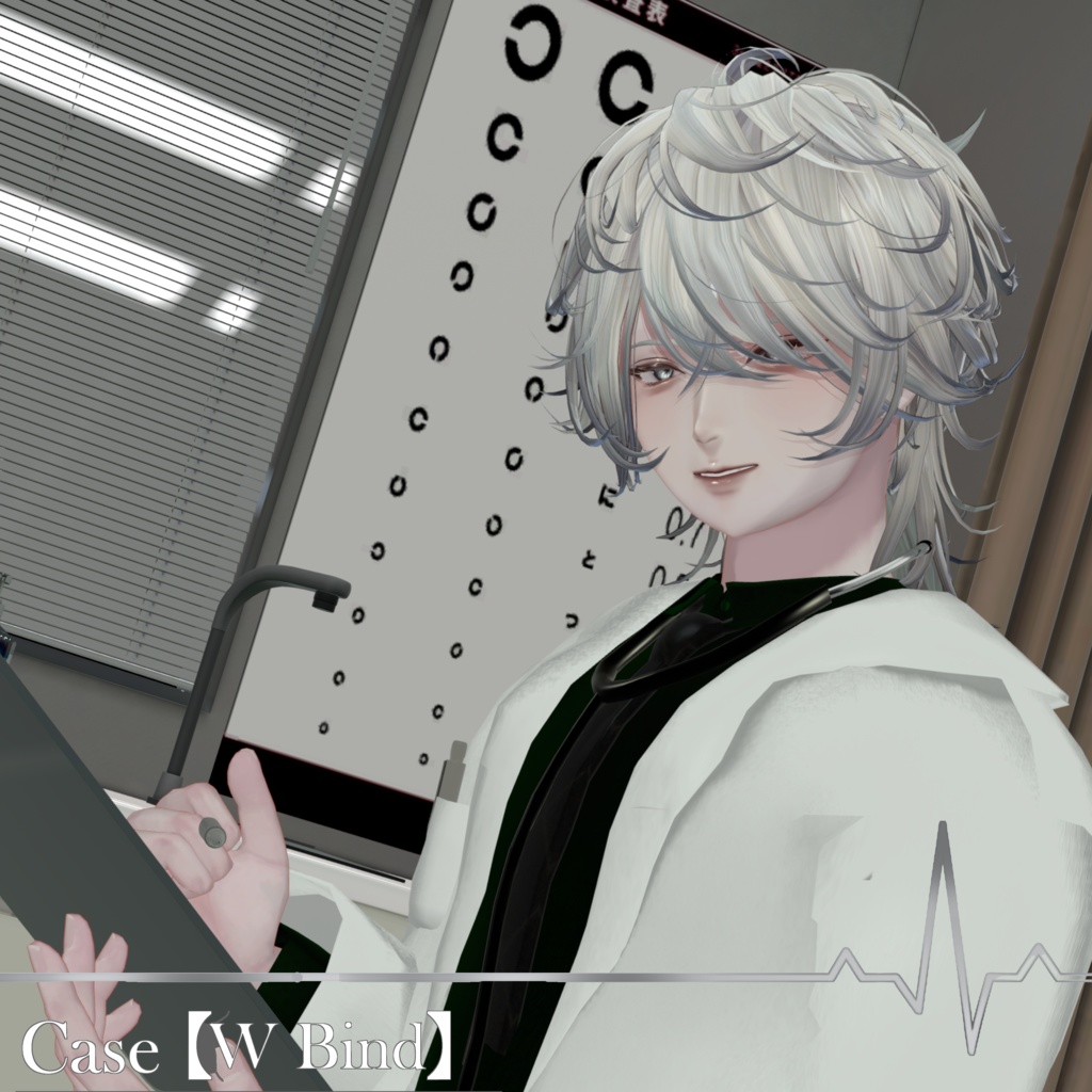 【VRChat】Case 【W Bind】/ 斑霞・獏・碼希・水瀬対応 #BREAK_3D