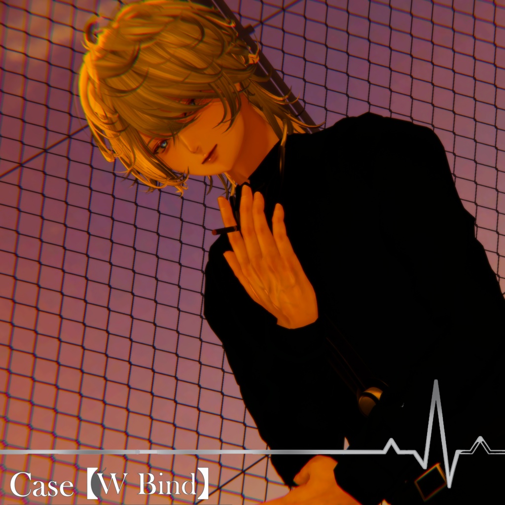 【VRChat】Case 【W Bind】/ 斑霞・獏・碼希・水瀬対応 #BREAK_3D