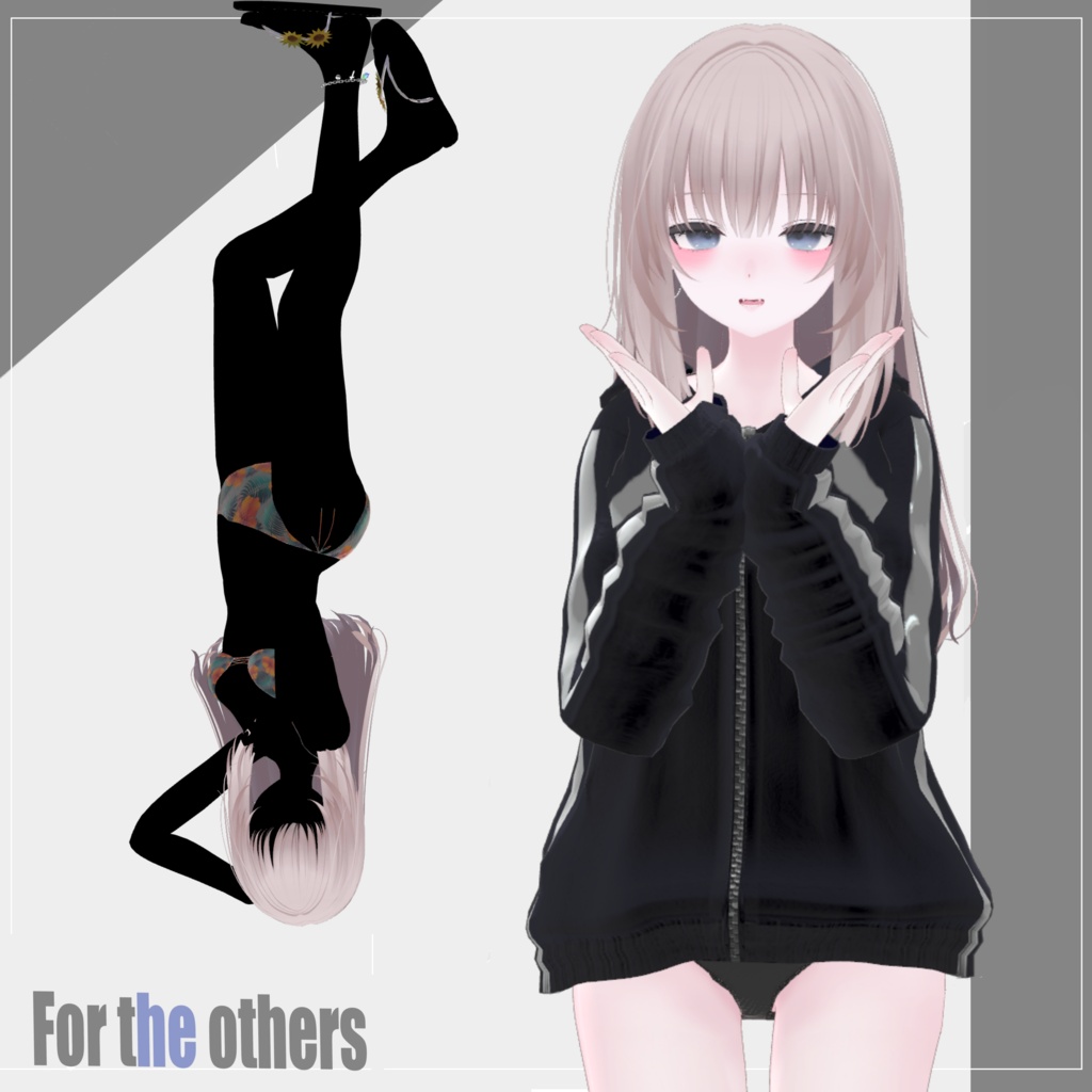 【VRChat】For the others.【ビキニ+ラッシュガード】#BREAK_3D