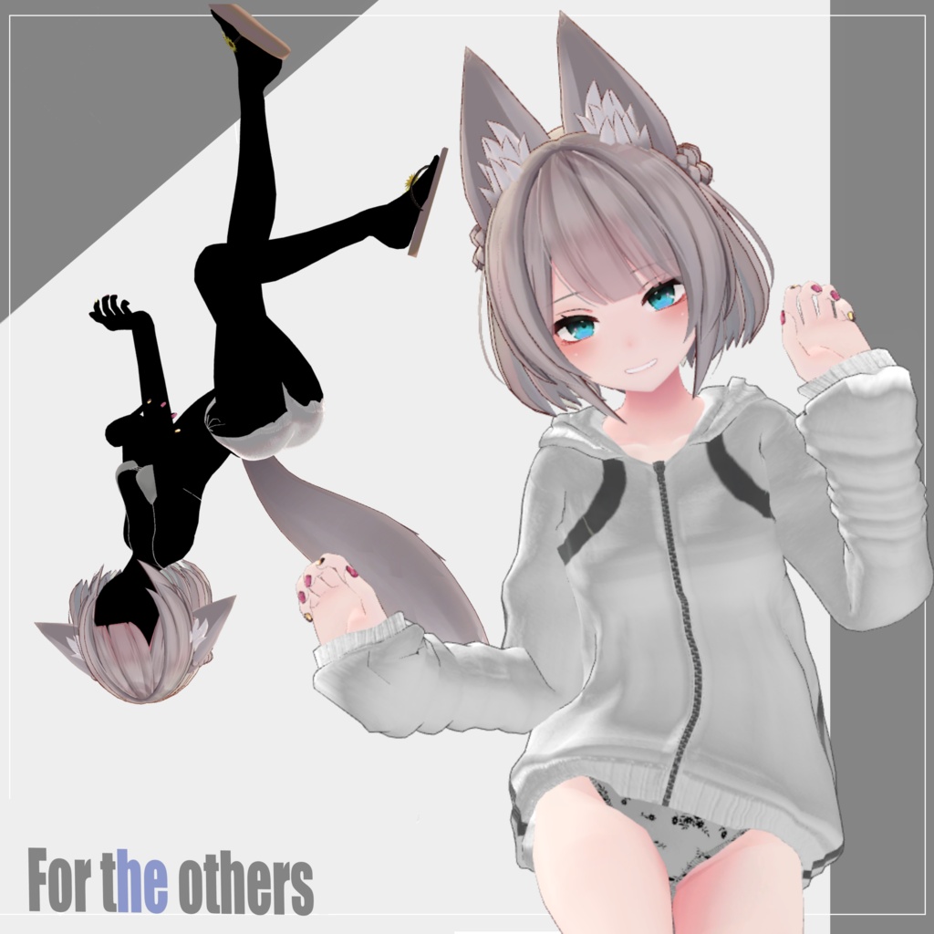 【VRChat】For the others.【ビキニ+ラッシュガード】#BREAK_3D