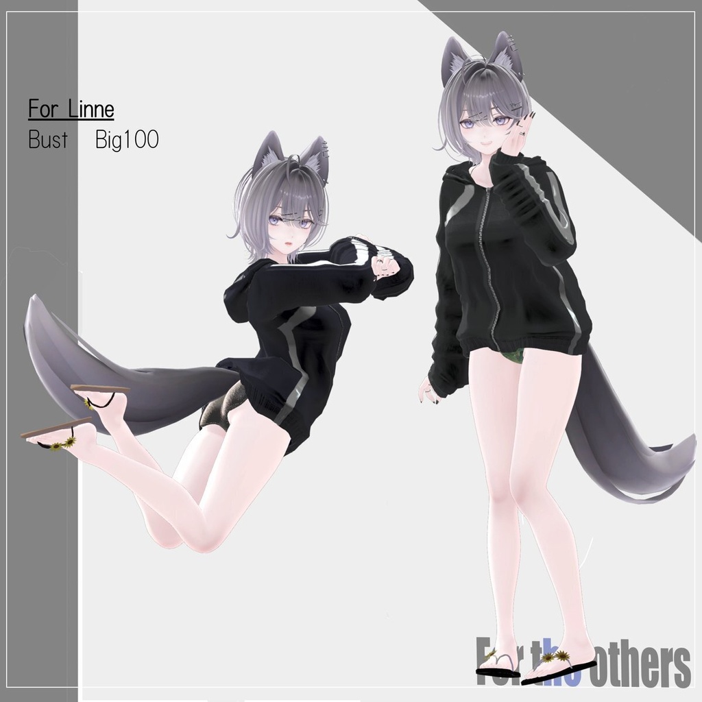 【VRChat】For the others.【ビキニ+ラッシュガード】#BREAK_3D