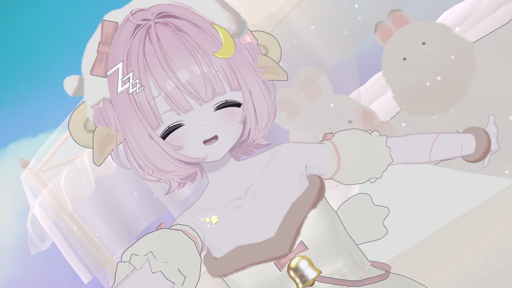 【8月中無料配布】Milky Merry 【Urara うらら対応】l #BREAK_3D