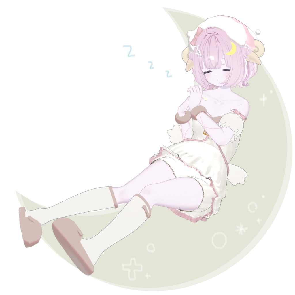 【8月中無料配布】Milky Merry 【Urara うらら対応】l #BREAK_3D