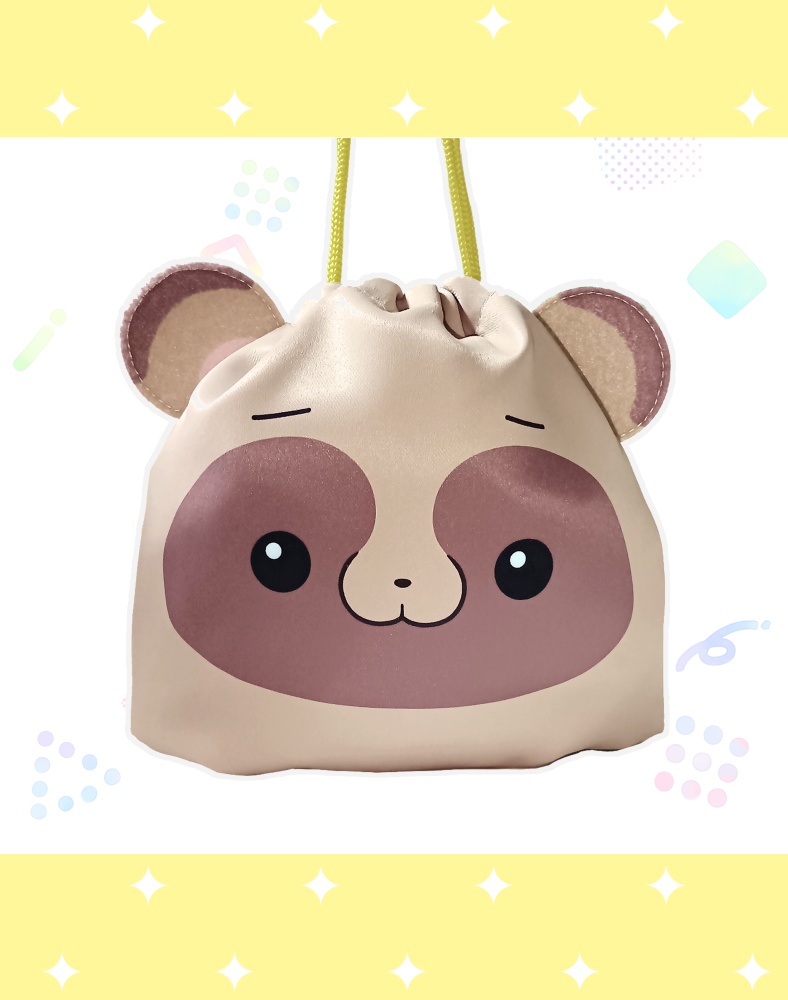 たぬき巾着
