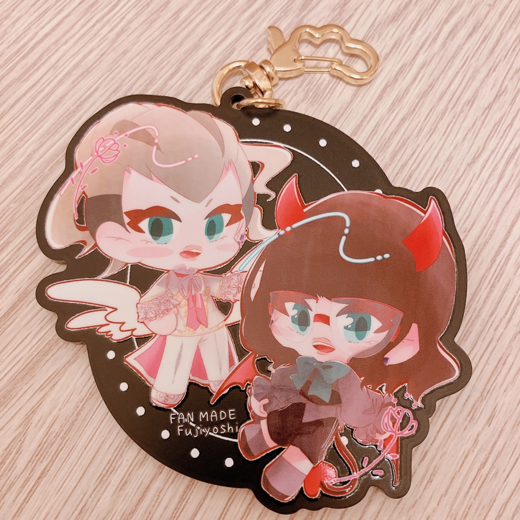 天使悪魔ピグレちゃんアクキー