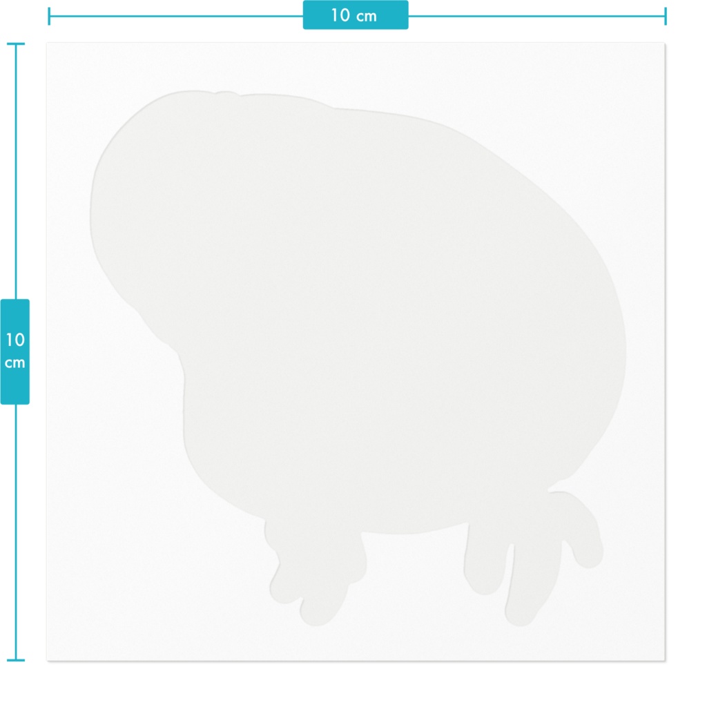 文太はてなステッカー