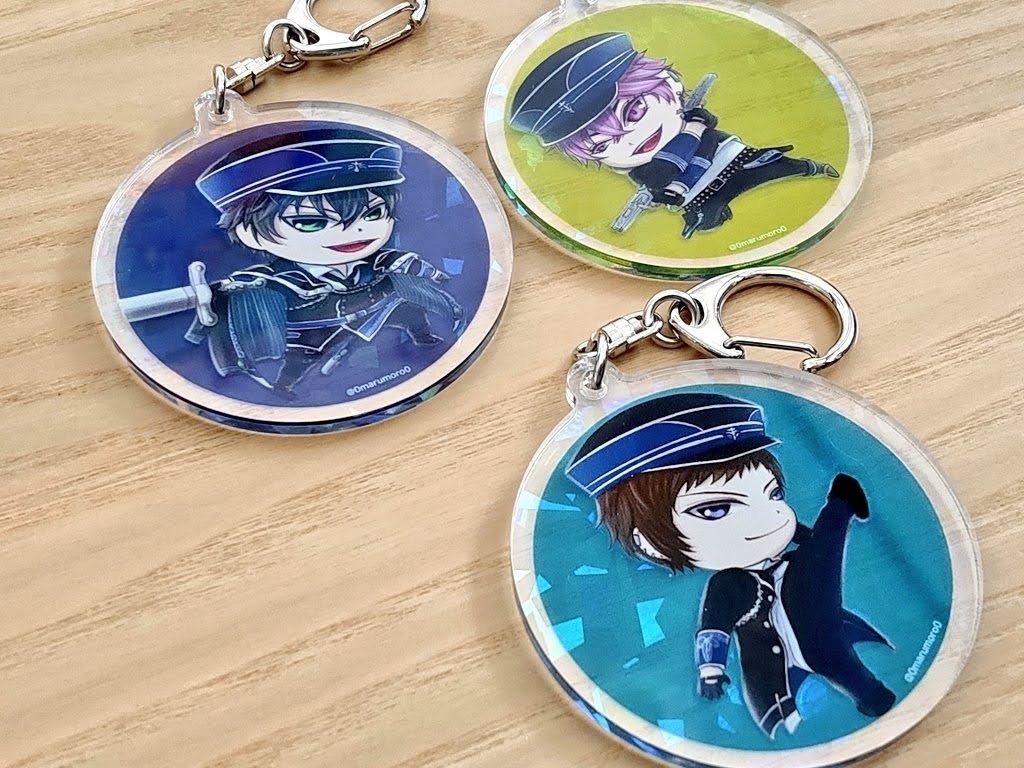 イケメン戦国&イケメン革命・戦闘ホログラムアクキー