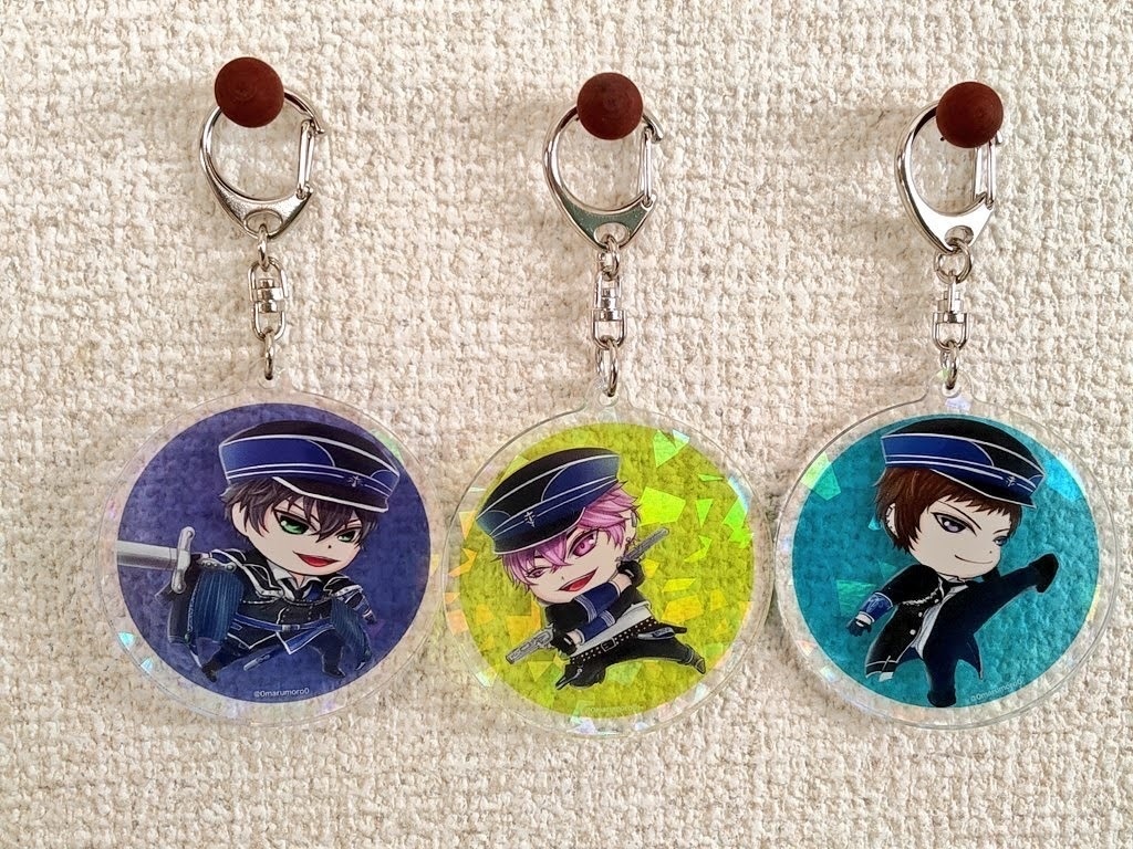 イケメン戦国&イケメン革命・戦闘ホログラムアクキー