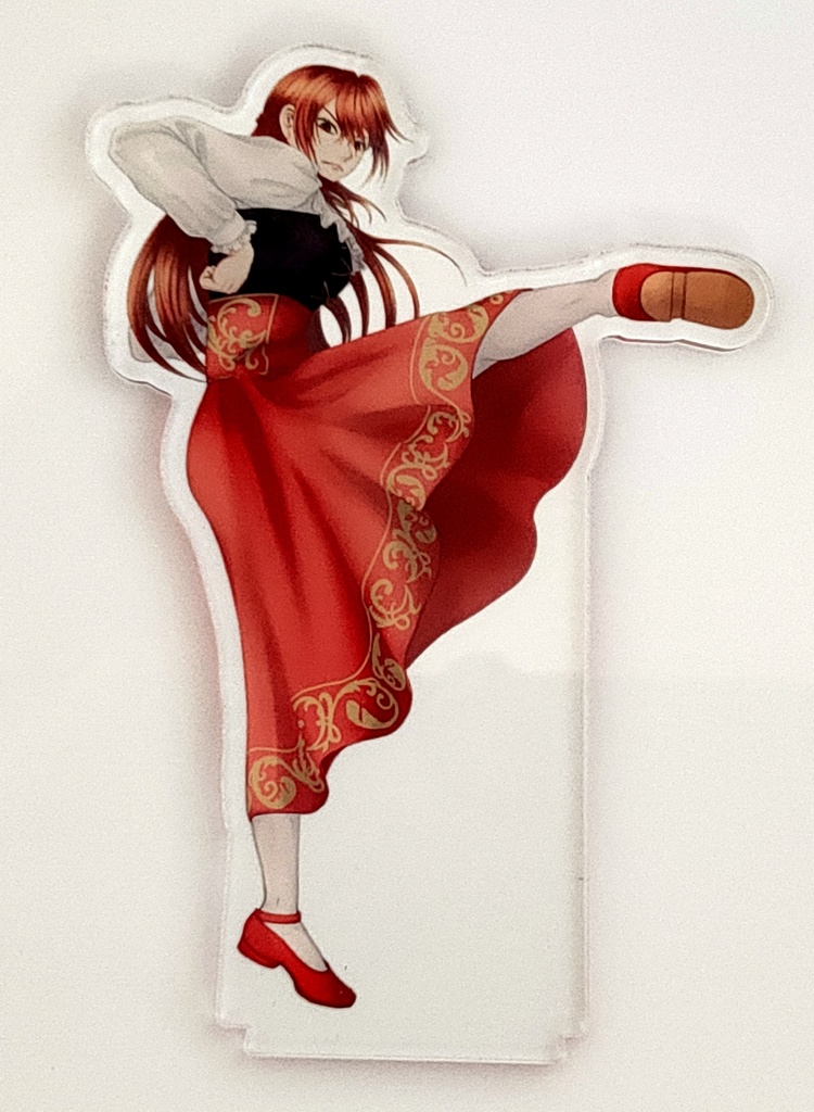 イケメン王子・戦闘等身アクスタ(ルーク・シルヴィオ・下衆ベルちゃん回し蹴り・騎士ベルちゃん)