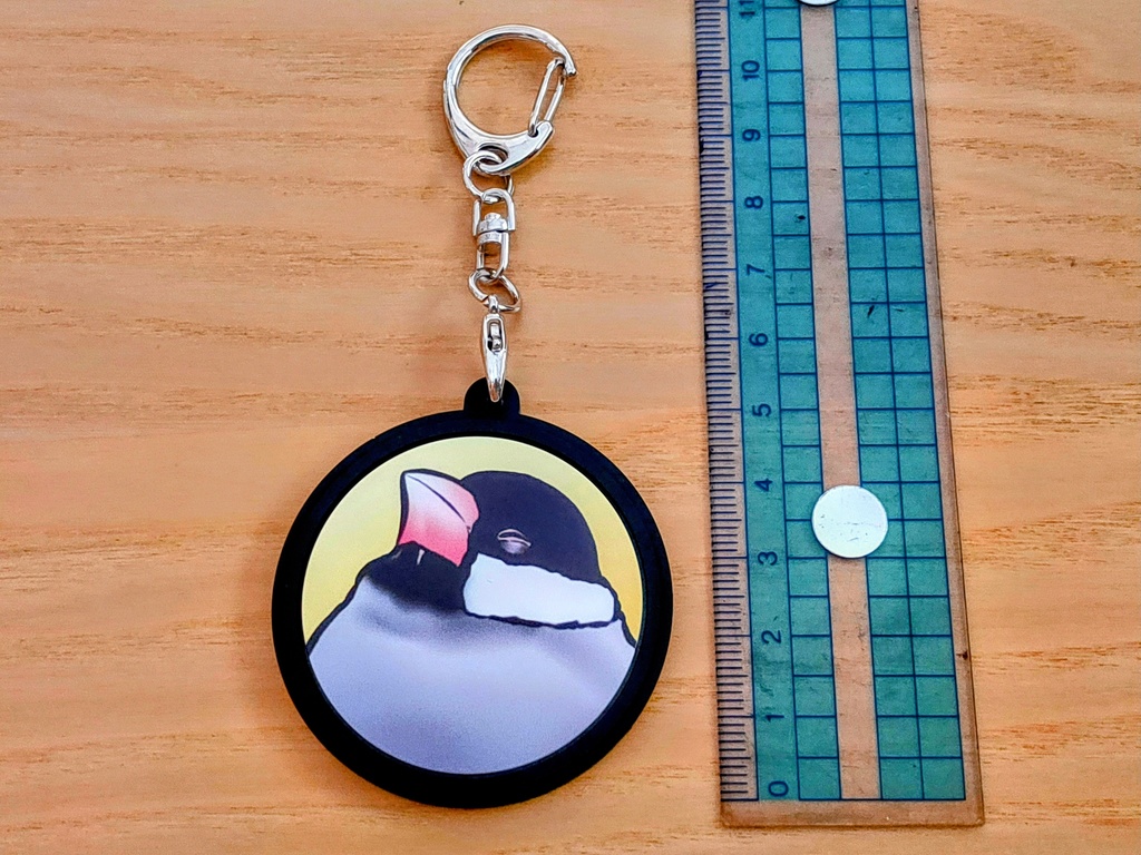 おねむ文太ラバーキーホルダー