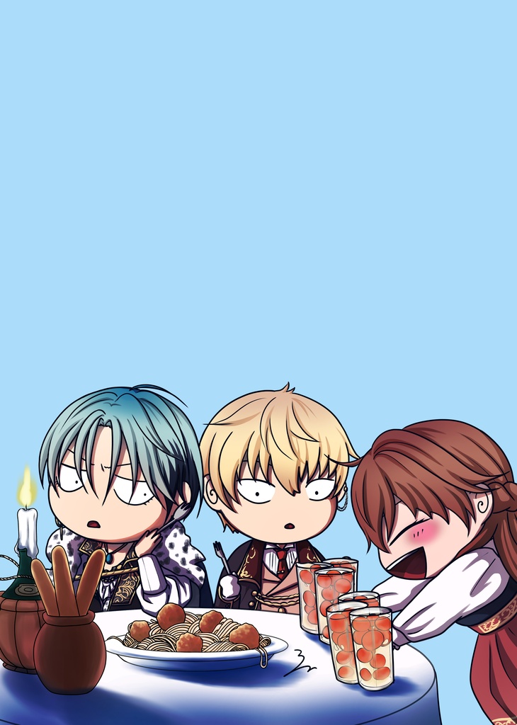 イケメン王子・シルヴィオ×下衆ベルちゃんA5リング綴じノート