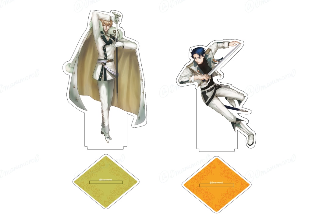 イケメンヴィラン・戦闘アクスタ(⸜𝐧𝐞𝐰⸝ダリウス・⸜𝐧𝐞𝐰⸝リン・ジュード・エリス・ニカ・駒鳥)