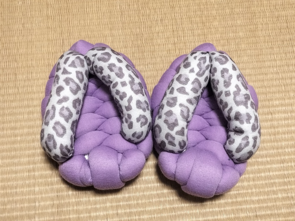 手作り足半(あしなか)※チャンキーニット使用