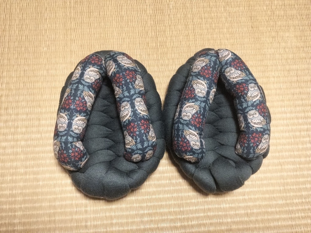 手作り足半(あしなか)※チャンキーニット使用