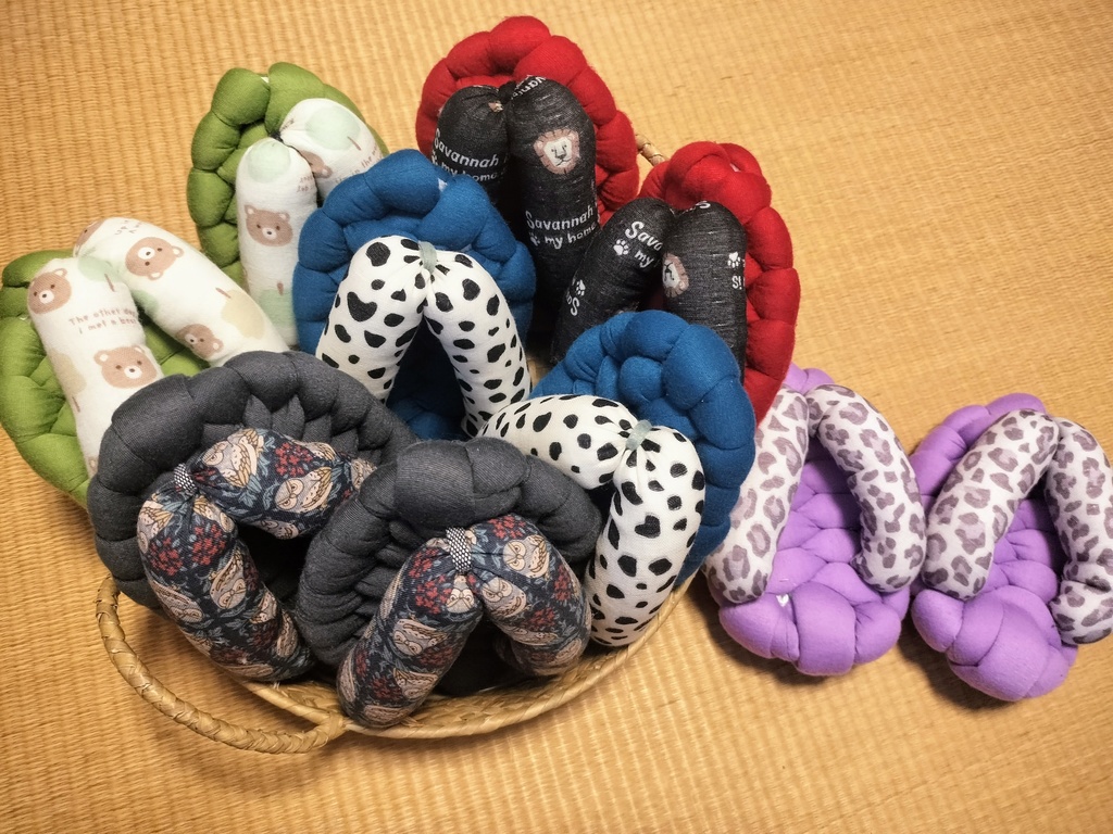 手作り足半(あしなか)※チャンキーニット使用