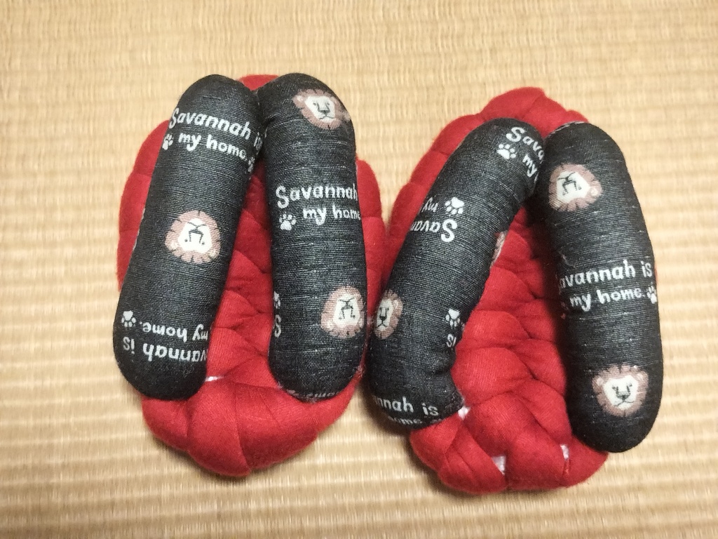 手作り足半(あしなか)※チャンキーニット使用