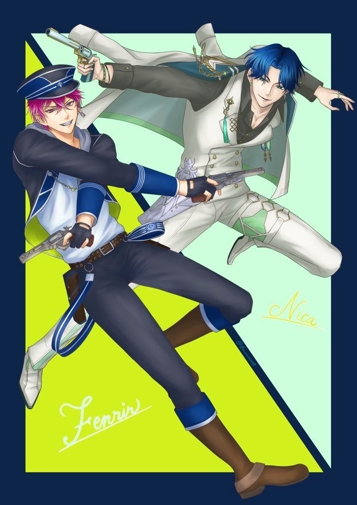 *⋆⸜新刊⸝⋆*イケメンヴィラン・ニカ本編配信前総集本『Schwanensee~Variation/Pas de Deux~』2冊セット(ノベルティ付き)