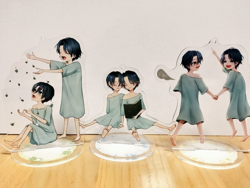 ※匿名配送&海外代行専用*⋆⸜𝐧𝐞𝐰⸝⋆*イケメンヴィラン『ニカリン双子の笑顔を守り隊』アクスタ全3種(数量限定)