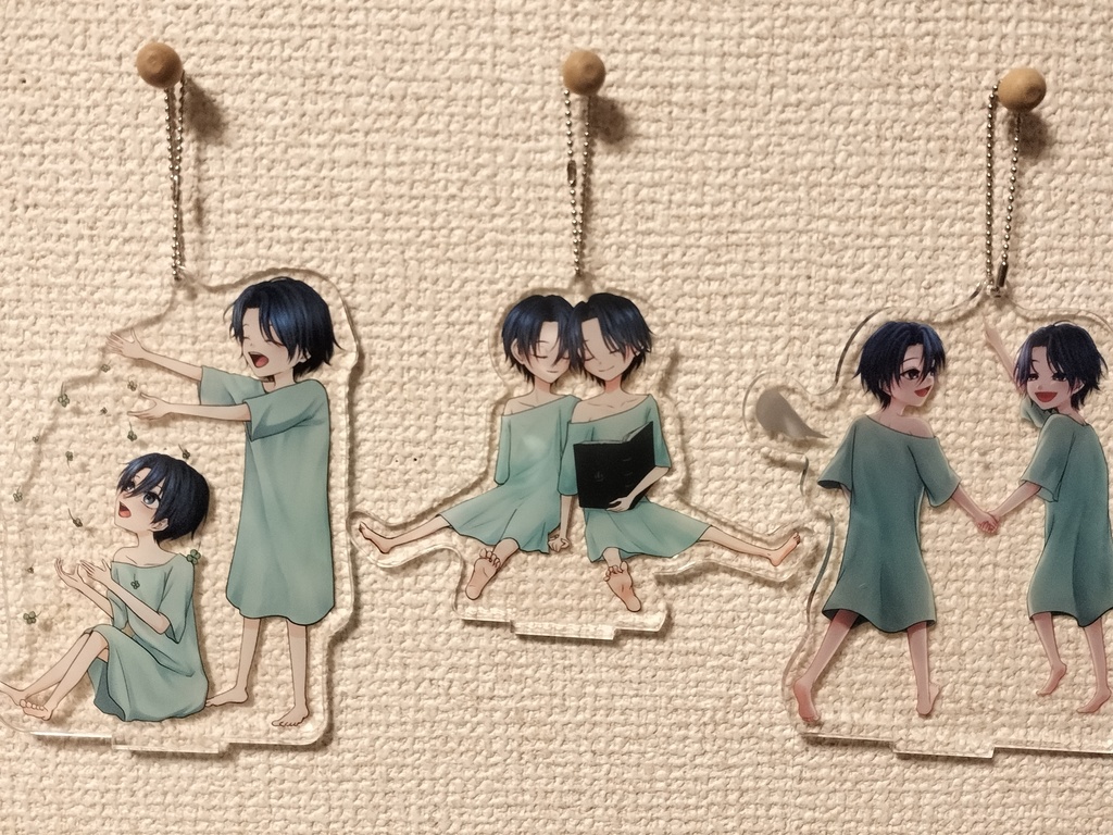 ※匿名配送&海外代行専用*⋆⸜𝐧𝐞𝐰⸝⋆*イケメンヴィラン『ニカリン双子の笑顔を守り隊』アクスタ全3種(数量限定)