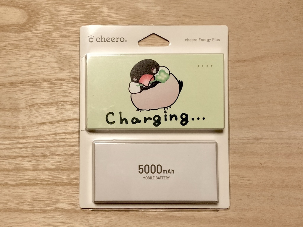 ⋆⸜𝐧𝐞𝐰⸝⋆幸せ運ぶ文太のモバイルバッテリー