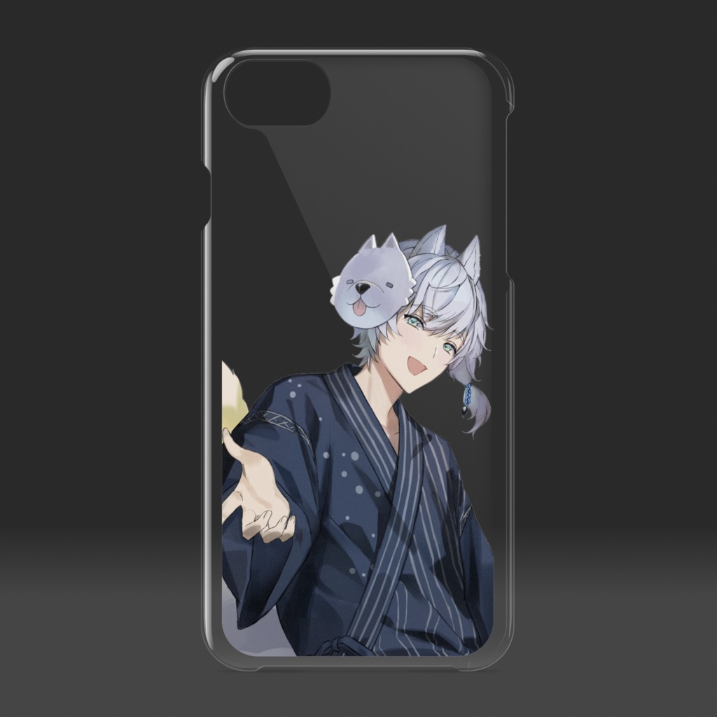 ケント君夏祭りIphoneクリアケース サインなし